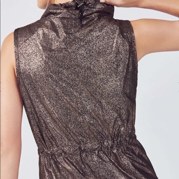 Fabletics Liora Metallic Funnel Neck Pullo… - Picture 3 of 14